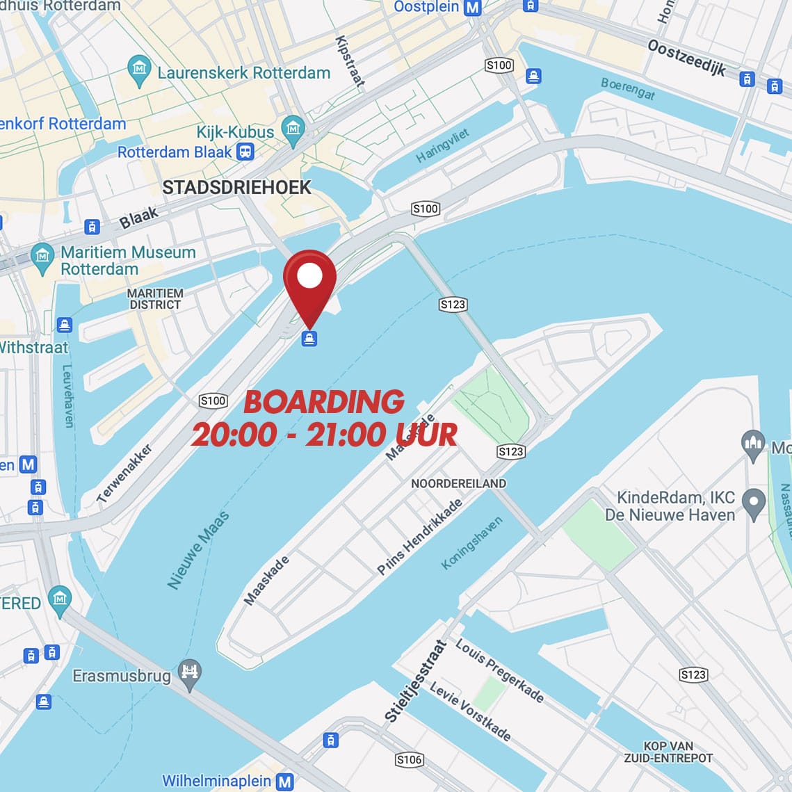 OPSTAPPLAATS WERELDHAVENDAGEN CRUISE ROTTERDAM
